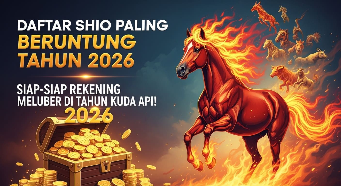 Daftar Shio Paling Beruntung Tahun 2026 Siap Siap Rekening Meluber Di Tahun Kuda Api