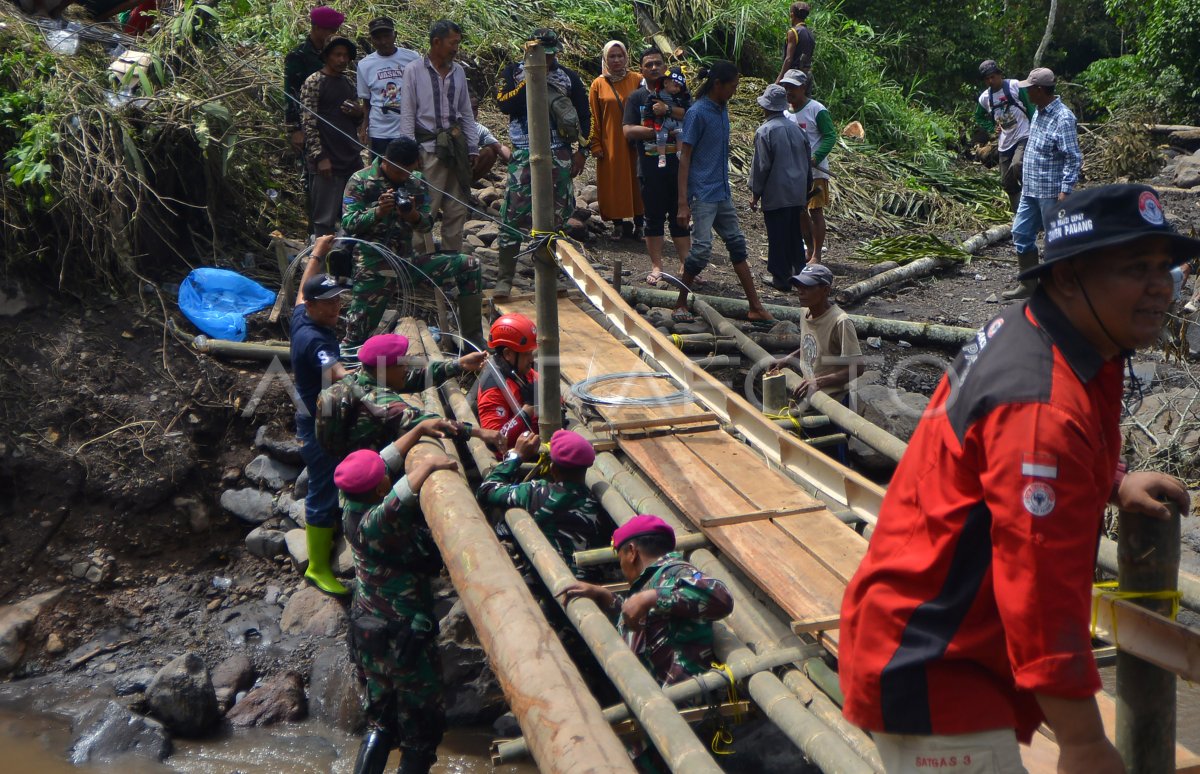 Jembatan Darurat Pasca Bencana Di Tanah Datar 1bi3u Dom