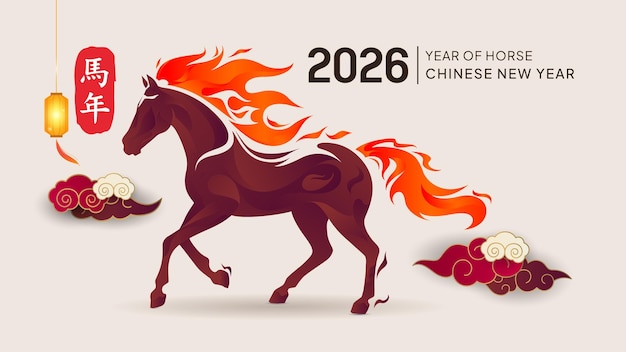 Tahun Baru Cina 2026 Perayaan 2026 Dengan Kuda Api Tahun Kuda Tahun Baru 2026 Rayakan 758894 2952