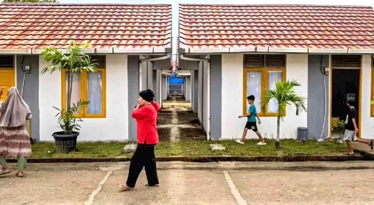 600 Huntara Aceh Tamiang Siap Diserahkan