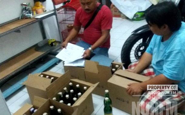 85 Botol Miras Disita Polisi 1