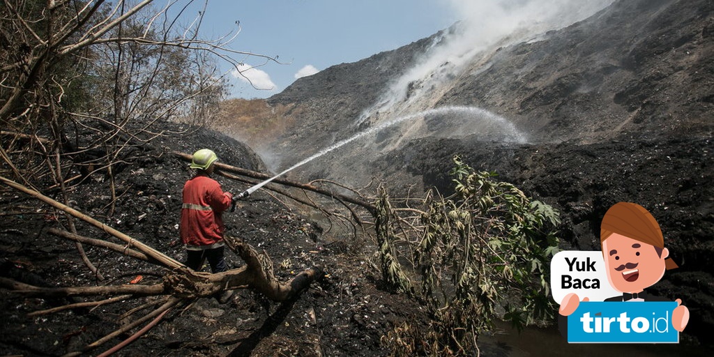Antarafoto Water Bombing Tpa Putri Cempo Solo 190923 Yud 9 1