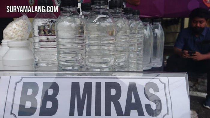 Arak Bali Yang Disita Satreskoba Polres Tulungagung Safgsa