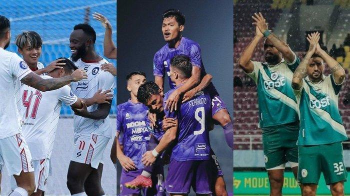Arema Fc Kiri Persita Tangerang Tengah Dan Pss Sleman Kanan