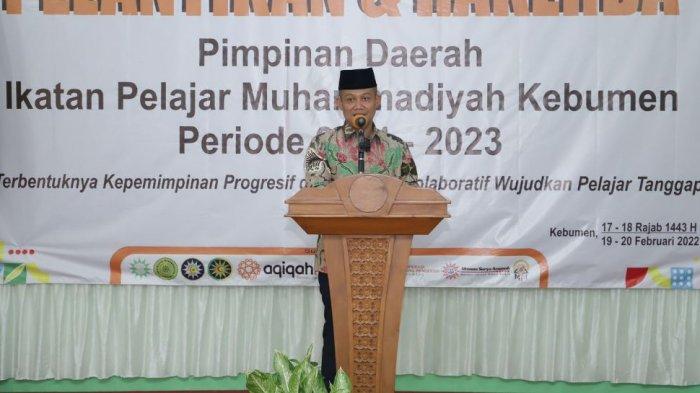 Bupati Kebumen Saat Rakerda Pimpinan Daerah Ikatan Pelajar Muhammadiyah Di 2