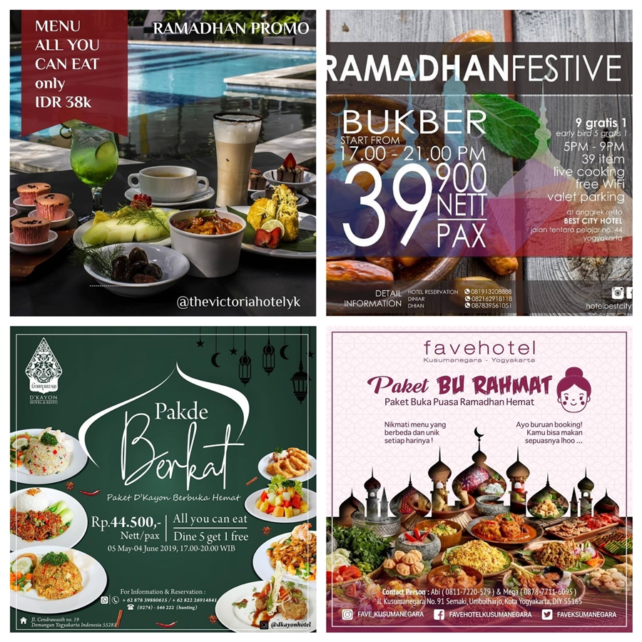 Daftar All You Can Eat Di Hotel Jogja Promo Bulan Puasa 2019 1
