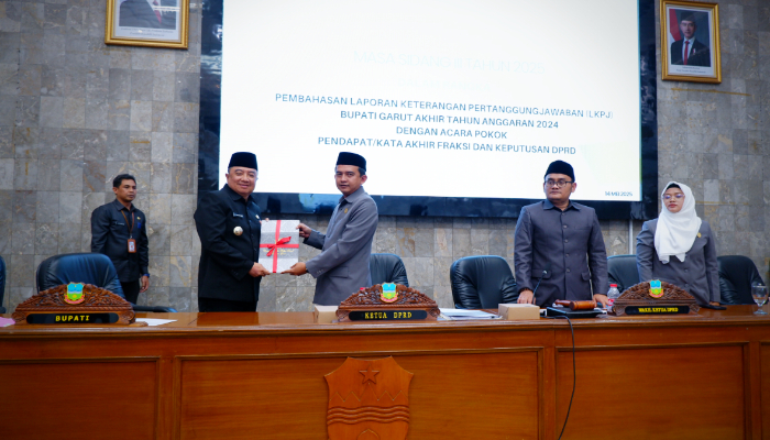 Dprd Garut Bahas Lkpj Bupati 2024 Dan Bentuk Pansus Tata Beracara Badan Kehormatan 1