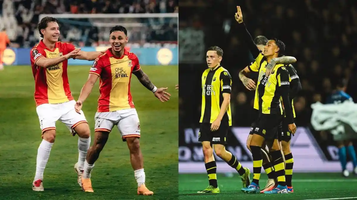 Foto Pemain Timnas Indonesia Dean James Kiri Dan Miliano Jonathans Kanan 2