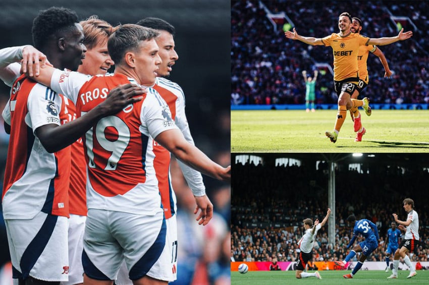 Hasil Pekan 33 Liga Inggris Arsenal Menang Chelsea Comeback Manchester United Belum Menang Smr 1