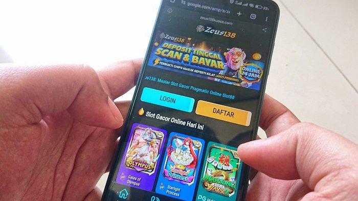 Ilustrasi Website Judi Online Judol 2