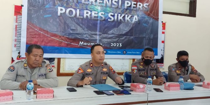 Iwnews202301201513817670x335anggota Polres Sikka Pakai Motor Sitaan Sebagai Kendaraan Dinas 1