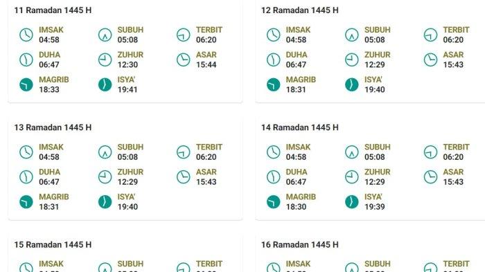 Jadwal Imsakiyah Besok 23 Maret 2024 Wilayah Bali Batas Imsak Di Kab Buleleng Pukul 0459 Wita