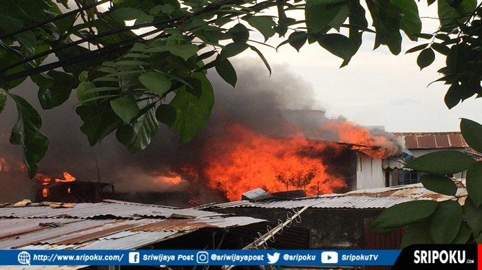 Kebakaran Di Kawasan Boombaru Jalan Perintis Kemerdekaan 1