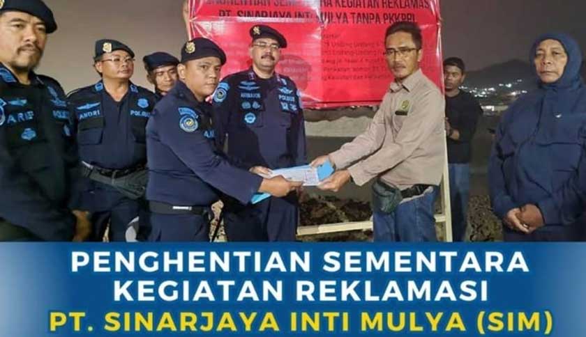 Kkp Hentikan Sementara Reklamasi Pt Sjim Perusahaa 20230921084528 1