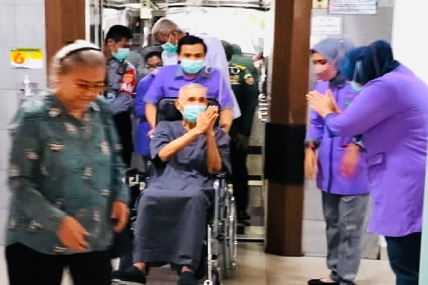 Kondisi Kesehatan Sudah Sangat Baik Try Sutrisno Kembali Pulang Ke Rumah Uxl