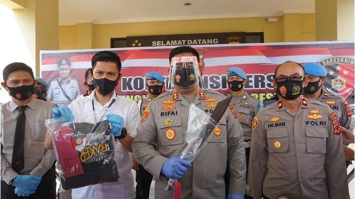 Konferensi Pers Terkait Pembacokan Anggota Polisi Oleh Geng Motor