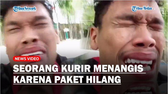 Kurir Sedang Menangis Tersedu Sedu 1