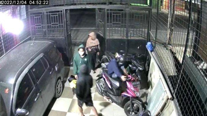 Maling Motor Gasak Enam Motor Sekaligus