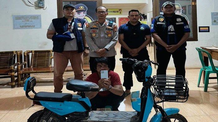 Maling Sepeda Listrik Di Pangkalan Lampam 1