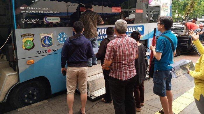 Pelayanan Mobil Samsat Keliling Jakarta Pusat Di Lapangan Banteng Jakpus124 1