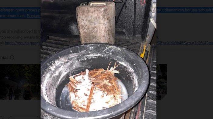 Penangkapan Sa Beserta Barang Buktinya Tuak 2