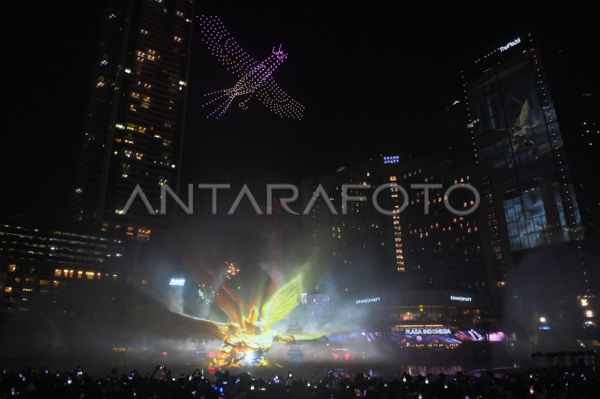 Perayaan Tahun Baru Di Bundaran Hi Jakarta 19mn6 Dom