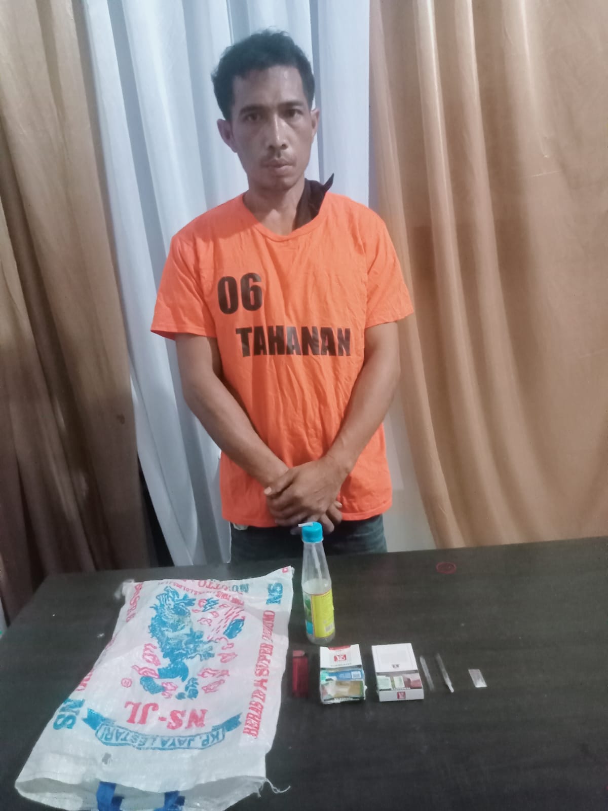 Polres Simalungun Tangkap Pelaku Penyalahgunaan Narkoba Di Perkebunan Kelapa Sawit