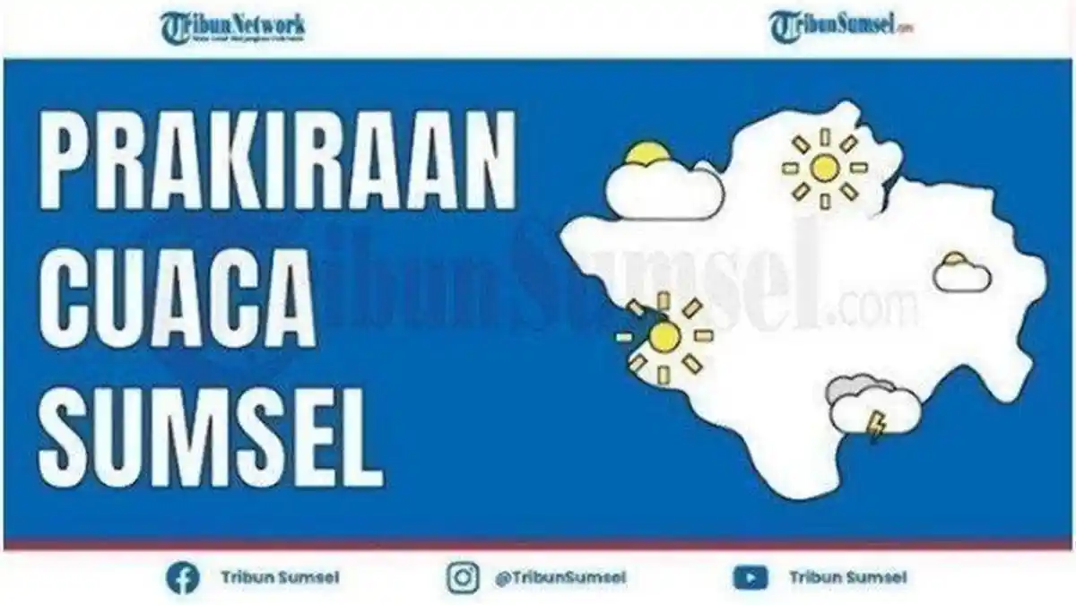 Prakiraan Cuaca Sumsel Hari Ini 6 Juli 2025 Bakal Hujan Ringan Hingga Sedang Termasuk Palembang 2