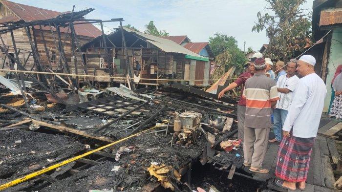 Puing Kebakaran Yang Terjadi Di Gang H Ardiah 2 Jalan Alalak Utara Kecamatan Banjarmasin Utara 1