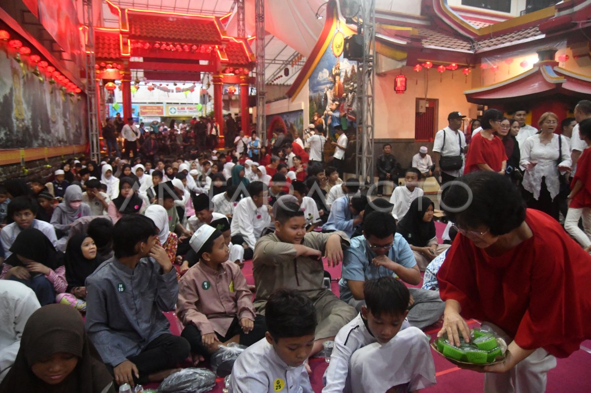 Santunan Dan Buka Puasa Bersama Anak Yatim Di Vihara Dhanagun 1at56 Dom 1
