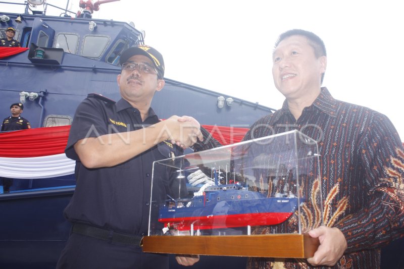 Serah Terima Kapal Bea Cukai Cp4r Dom 1