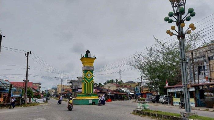 Simpang Tugu Rimo Yang Menjadi Ikon Kecamatan Gunung Meriah