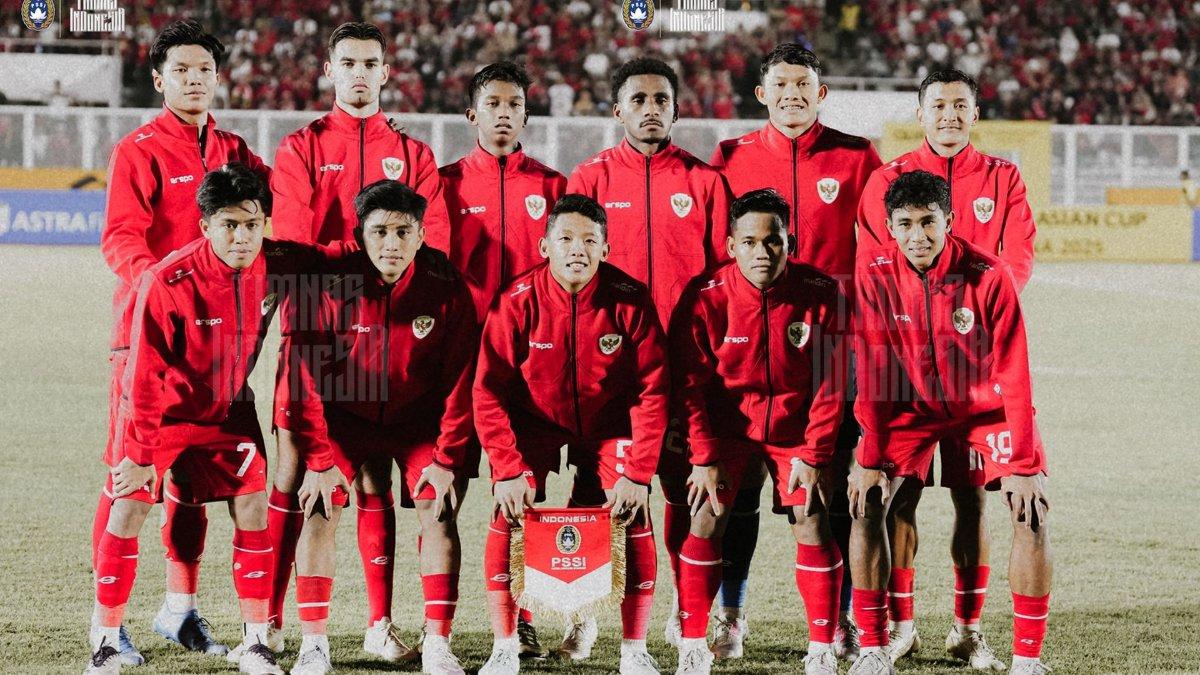 Skuad Timnas U 20 Indonesia Saat Lawan Yaman
