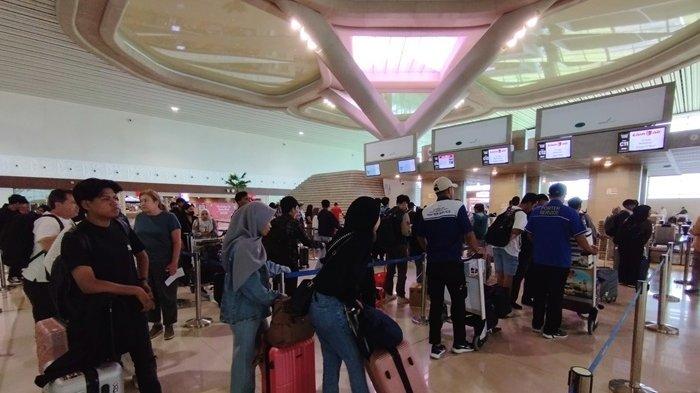 Suasana Area Keberangkatan Bandara Yia Kulon Progo Selasa 02042024 2