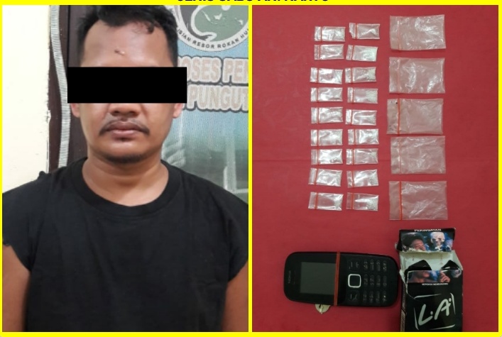 Tersangka Bandar Narkoba Di Rohul 1