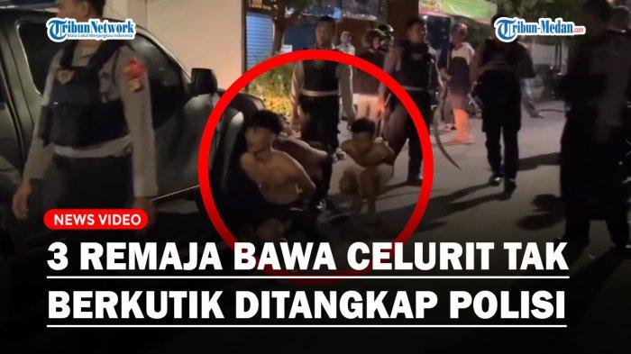 Tim Patroli Perintis Presisi Polres Metro Jakarta Timur Tangkap Tiga Remaja 1
