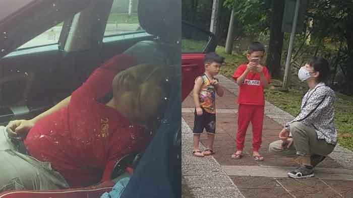 Viral Anak Menangis Beritahukan Ayah Meninggal Dalam Mobil Saat Menunggu Ibu Interview Kerja