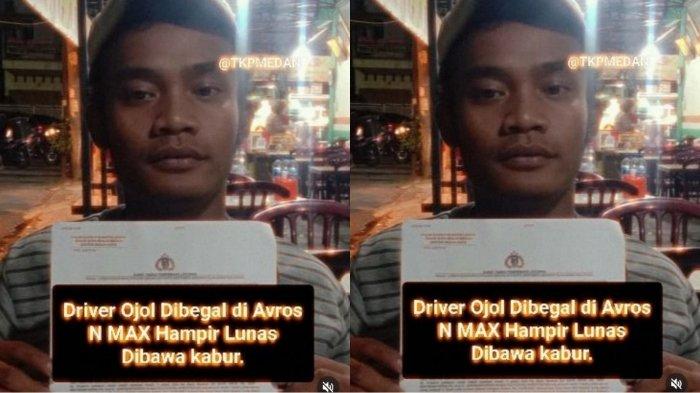 Viral Driver Ojol Dibegal Di Jalan Avros Kota Medan 1