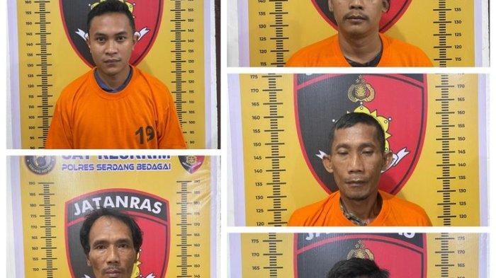 Wajah Pelaku Pencurian Di Rumah Personel Polres Sergai